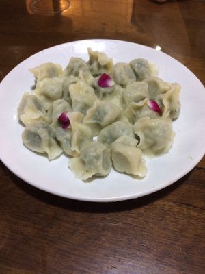 Dumplings at Fu Hui Ci Yuan Vegetarian Restaurant in Beijing