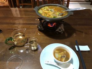 Dinner at Fu Hui Ci Yuan Vegetarian Restaurant in Beijing