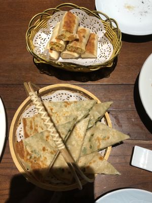 Bread at Fu Hui Ci Yuan Vegetarian Restaurant in Beijing