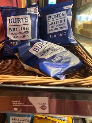 Vegan crisps at Costa Coffee - Maidstone Hospital in Maidstone