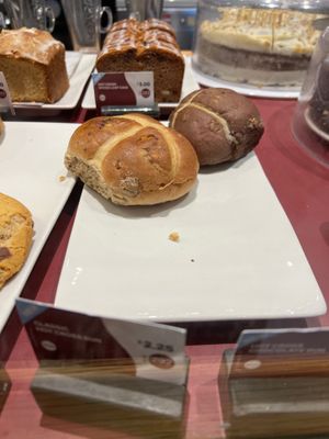 Vegan hot cross buns  at Costa Coffee - Maidstone Hospital in Maidstone