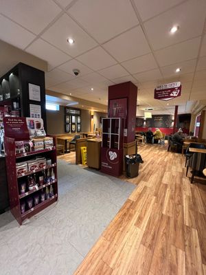 Inside seating at Costa Coffee - Maidstone Hospital in Maidstone