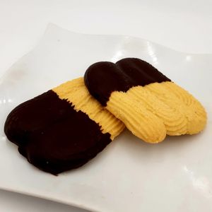 Spritz: viannese biscuits very buttery (and no butter ^^) at Avec&Sans in Perigueux