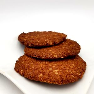 Anzacs: autralian biscuits with oats and coconut at Avec&Sans in Perigueux