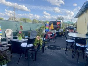 Garden Seating  at Grandma Wan's in Bradenton