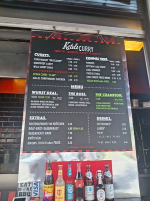 Several vegan options at Ketels in Berlin