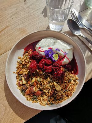 Granola Bowl at Seasalt Cafe and Deli in Cobh