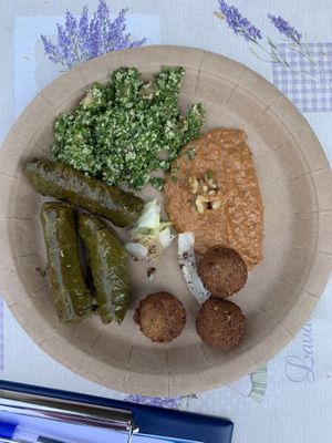 selection of arabeska catering for an event  at Arabeska in Bratislava