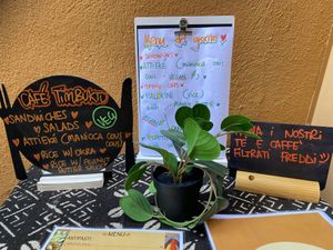   at Café Timbuktu in Perugia