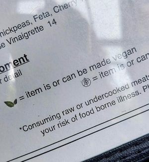 Maeu has recently changed, with less vegan than before at Alloy Kitchen in Bellefonte