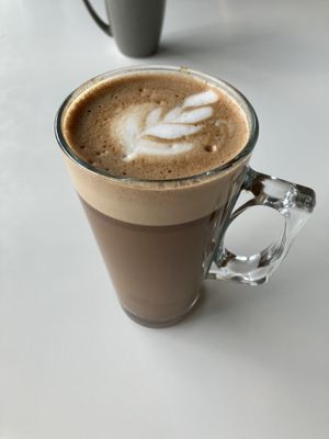Coconut mocha  at Modern Life Café in Norwich