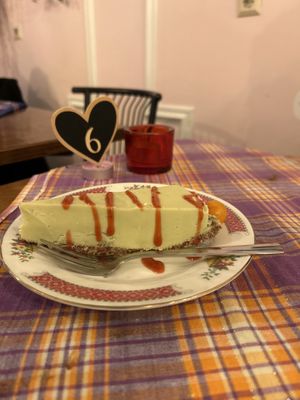 Avocado cake  at The Old Soul in Amsterdam