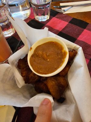 Plantain chips at The Old Soul in Amsterdam