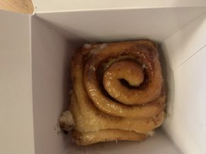 Vegan cinnamon roll   at Cinnamood in Cologne