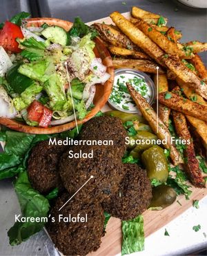 Falafel Plate!  at Kareem's in Anaheim