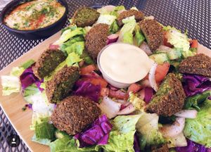 Falafel Salad!  at Kareem's in Anaheim