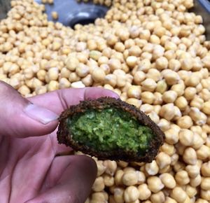 Falafel made fresh! at Kareem's in Anaheim