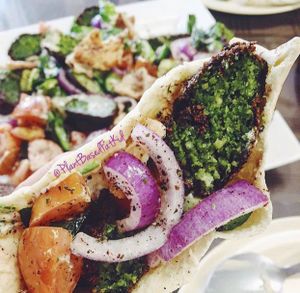 Perfect light lunch  at Kareem's in Anaheim