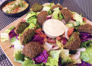 Falafel Salad at Kareem's in Anaheim