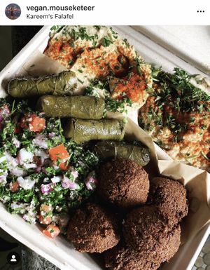 PBFK take-out  at Kareem's in Anaheim