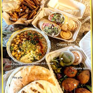 100% Vegan Meal  at Kareem's in Anaheim