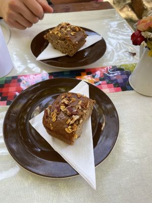 Banana bread  at La Tradición in Palenque