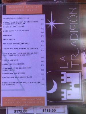   at La Tradición in Palenque