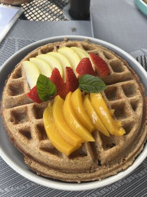 Waffle   at La Tradición in Palenque
