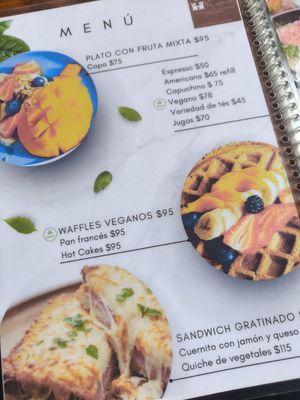 Menu as of 24th October 2024 at La Tradición in Palenque