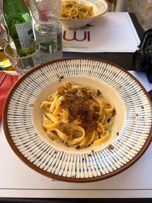 Truffle cacio e Pepe (Vegetarian) at ImPasta in Valletta