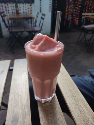 Smoothie! at Hierba Santa in Tuxtla Gutierrez