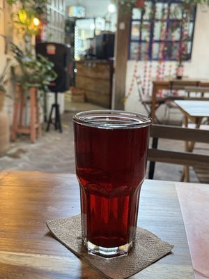 Hibiscus   at Hierba Santa in Tuxtla Gutierrez