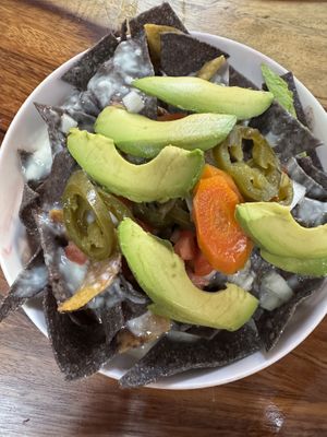 Nachos  at Hierba Santa in Tuxtla Gutierrez