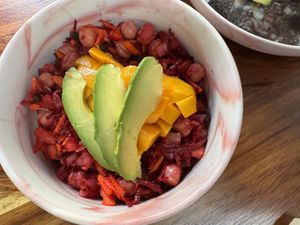 Another delicious meal!  at Hierba Santa in Tuxtla Gutierrez