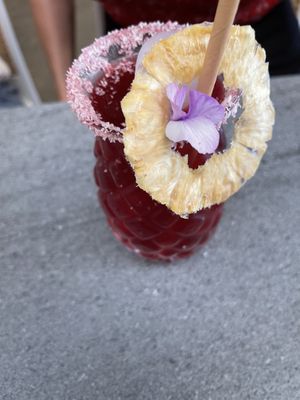 Pins colada iced tea at The Cardamom Pod in Southport