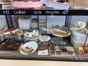 Cakes at The Cardamom Pod in Southport