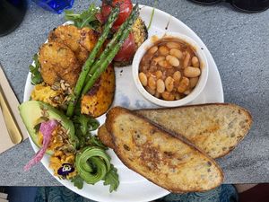 Big breakfast  at The Cardamom Pod in Southport