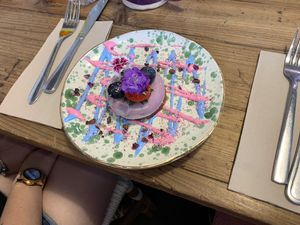 Tiny donut still gets gorgeous treatment  at The Cardamom Pod in Southport