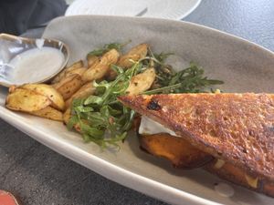 The aioli that comes with the chips is amazing!!  at The Cardamom Pod in Southport