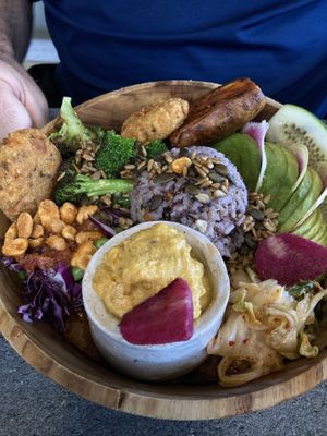 buddha bowl #Veganuary at The Cardamom Pod in Southport