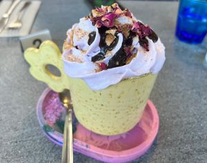 Gingerbread hot chocolate  at The Cardamom Pod in Southport