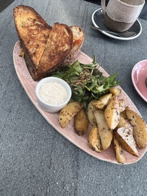 Toastie  at The Cardamom Pod in Southport