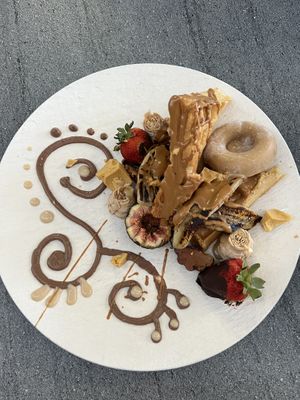 Biscoff Waffles   at The Cardamom Pod in Southport