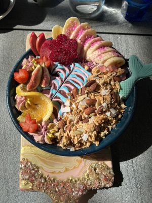 Acai bowl  at The Cardamom Pod in Southport