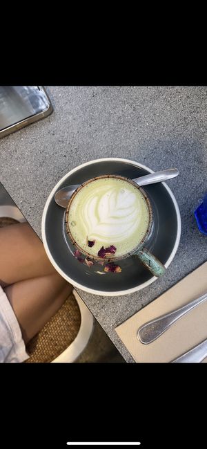 matcha late   at The Cardamom Pod in Southport