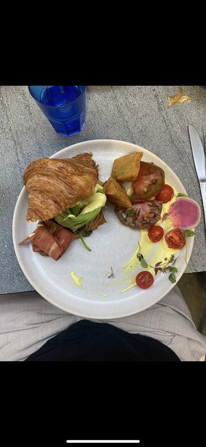 avo and bacon croissant    at The Cardamom Pod in Southport