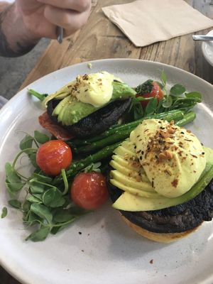 Avo benny at The Cardamom Pod in Southport