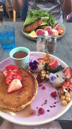 Pancakes  at The Cardamom Pod in Southport