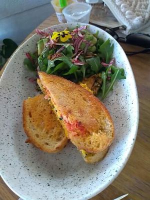 Toastie  at The Cardamom Pod in Southport