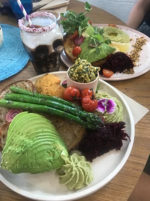 Big breakfast  at The Cardamom Pod in Southport